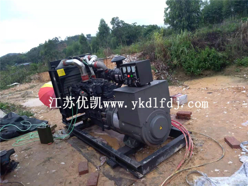 2021年7月31日，上柴股份150KW發(fā)電機(jī)組交付廣西某工廠使用