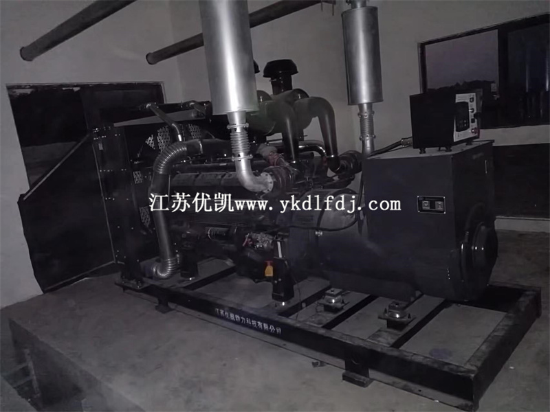 2022年4月27日，600KW上柴發(fā)電機組交付廣西欽州某工程使用