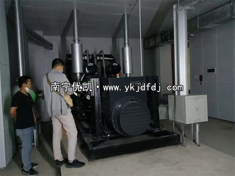 2022年5月10日，900KW上海凱普柴油發(fā)電機組完成驗收
