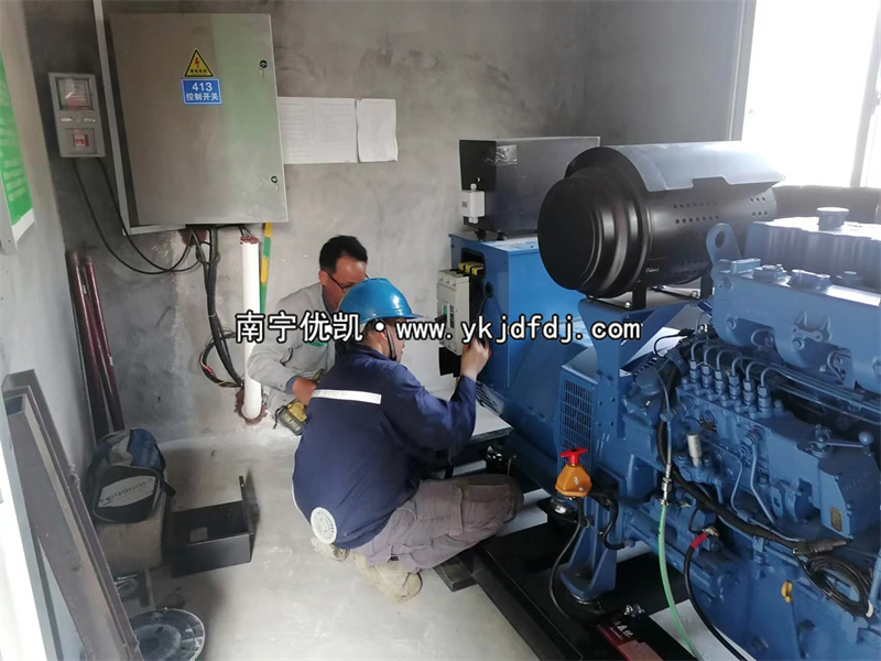 2023年3月10日，200kw玉柴發(fā)電機組廣西某水電站順利通過驗收