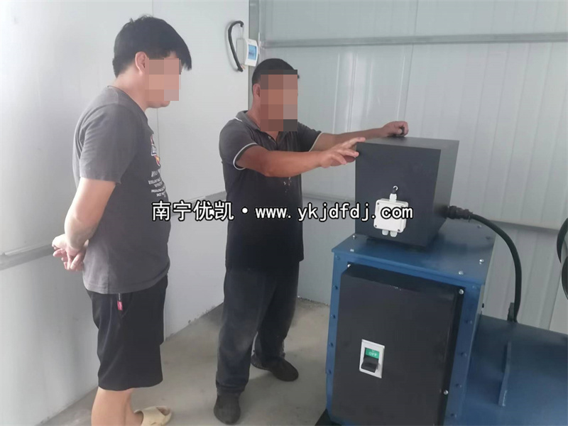 2023年4月25日，250kw濰坊雷納柴油發(fā)電機組發(fā)貨北海養(yǎng)殖場