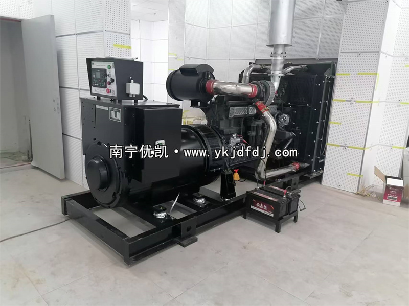 2024年11月17日，欽州項(xiàng)目500kw凱普柴油發(fā)電機(jī)組到貨安裝